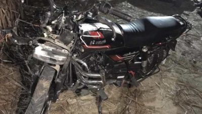 स्कार्पियो र मोटरसाइकल ठोक्किँदा २ युवकको मृत्यु