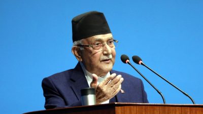 अध्यक्ष ओलीले आज प्रतिनिधि सभा बैठकमा सम्बोधन गर्नुहुने
