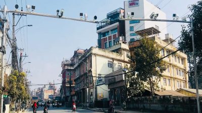 काठमाडौंमा एआई फिचरका सिसिटिभी क्यामरा जडान