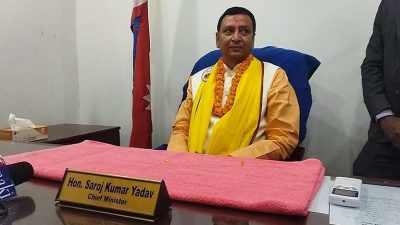 तेश्रो पटक विश्वासको मत माग्दै मधेशका मुख्यमन्त्री