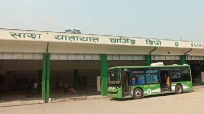 साझा यातायातको १.१ मेगावाटको चार्जिङ स्टेसन सुरु