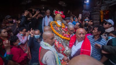 सद्भावका देवता सेतो मच्छिन्द्रनाथकाे रथजात्रा सुरु