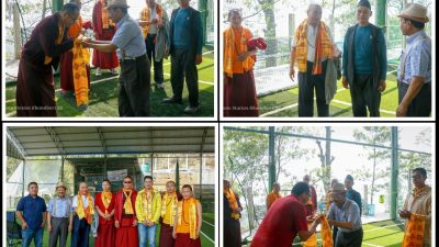 विश्वशान्ति तथा आयुशाधना आराधना कार्यक्रम बिहीबारबाट खांदबारीमा सुरु हुँदै