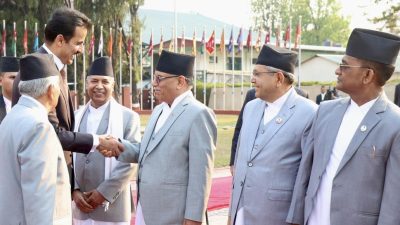 प्रधानमन्त्री प्रचण्ड र कतारी अमिरबिच आज भेटवार्ता हुँदै