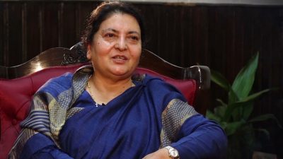 अन्तर्राष्ट्रिय श्रमिक दिवसमा पूर्वराष्ट्रपति भण्डारीको शुभकामना