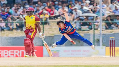 एक खेल अगाडि वेस्ट इन्डिजले जित्यो नेपालविरुद्धको सिरिज