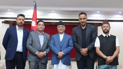 सुविधा सम्पन्न क्रिकेट रंगशाला बनाएरै छाड्ने प्रधानमन्त्री ओलीको प्रतिबद्धता