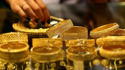 तोलामा एक हजार पाँच सयले बढ्यो सुनको मूल्य