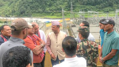 त्रिशूली थ्री बी सबस्टेशनको काम चाँडो पूरा गर्न ऊर्जामन्त्रीको निर्देशन