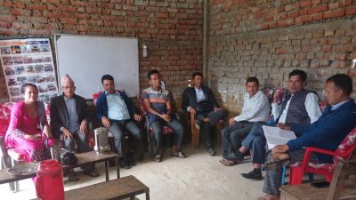 शिक्षा सुधारका लागि प्रधानाध्यापकको घुम्ती बैठक