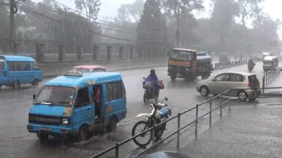 बागमती, गण्डकी, लुम्बिनी र कर्णाली प्रदेशमा भारी वर्षाको सम्भावना