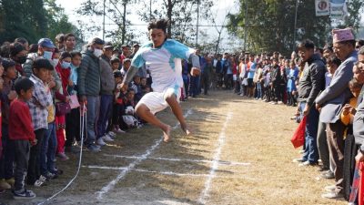 सिद्धार्थलाई चौथो पटक रनिङ शिल्ड