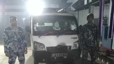 चक्लेट बोकेको म्याजिक भ्यान नियन्त्रणमा
