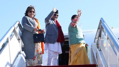 प्रधानमन्त्री ओली स्वदेश प्रस्थान