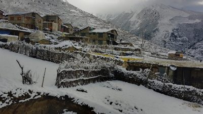 हुम्लामा हिमपात
