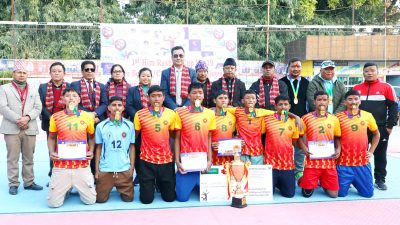 हिमरश्मि भलिबलमा न्युटन च्याम्पियन