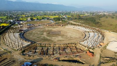 निर्माणाधीन अन्तर्राष्ट्रिय क्रिकेट रङ्गशाला