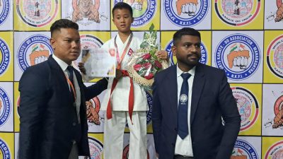 करातेमा नेपालले जित्यो पहिलो स्वर्णपदक
