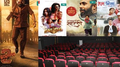 नेपाली चलचित्रहरु उतारेर हलहरुमा ‘पुष्पा २’ लाई एकलाैटी शाे