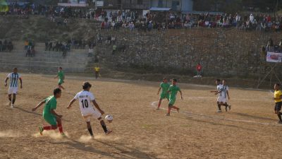 मोरङको बुल्स ११ लाई हराउदै आयोजक क्लब दोस्रो तीनपोखरी आमन्त्रित कपको फाईनलमा प्रबेश  