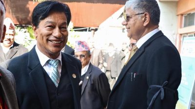 रमण श्रेष्ठलाई शम्भु थापाको आग्रह- रास्वपाहरुलाई वकिल नकुट भन्नुपर्‍यो, के दिए जवाफ ?