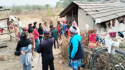 माझी बस्तीको निरीक्षण