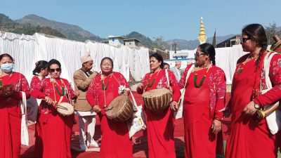 पञ्चे बाजा संरक्षणमा जुट्दै महिला