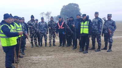 नेपाल-भारत सीमा क्षेत्रमा संयुक्त गस्ती