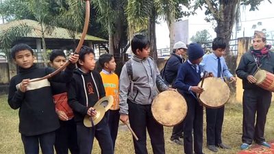 पुर्खौली सिप संरक्षणमा विद्यार्थी