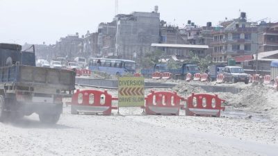 सूर्यविनायक-धुलिखेल सडक तीव्रगतिमा निर्माणको माग