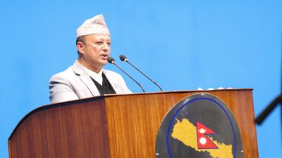 सत्ता छोड्नेवित्तिकै विरोध गर्ने प्रवृत्ति त्यागौँ : उर्जामन्त्री खड्का