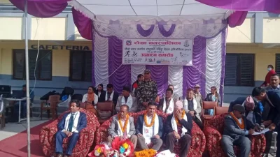 टोखा नगरपालिकामा राष्ट्रपति रनिङ शिल्ड प्रतियोगिता २०८१ सुरु