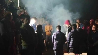 मध्यरातमा प्रकृतिको अन्त्येष्टि- हजुरबुवाले मुखाग्नि दिए, शोकमग्न भैरहवा