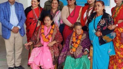 मासिक १०० अभियानमा नारी सम्मान