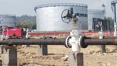 पाइप लाइनबाट ल्याएको पेट्रोल वितरण