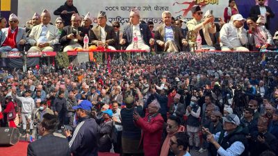 पूर्वराजाको आह्वानपछि जाग्यो राप्रपा, पोखरामा विशाल सभा