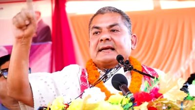 दुर्गा प्रसाईंको दावी–टोखामा ट्रकबाट बरामद २५ करोड विदेशी रकम माओवादीको हो