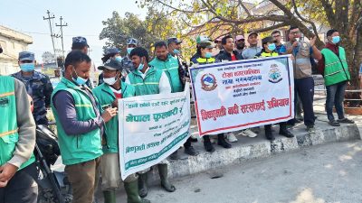 ४३ औँ हप्ताको विष्णुमती सफाई अभियान सम्पन्न