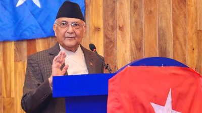 नेपाली जनताले लडेर ल्याएको अधिकार खोस्ने तागत कसैसँग छैन : प्रधानमन्त्री ओली