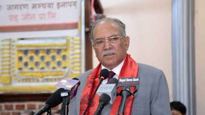 ०८४ सम्म प्रधानमन्त्री बन्ने दौडमा छैन : प्रचण्ड