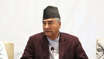 ज्ञानेन्द्र संवैधानिक राजा बन्न लायक छैनन्, बरु राप्रपाले पार्टी सभापति बनाए हुन्छ : देउवा