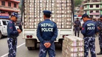टोखा झोर महाकाल क्षेत्रबाट ट्रकबाट रू २५ करोड नगद र विदेशी मुद्रा बरामद, दुई जना पक्राउ
