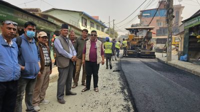 टोखा धापासी पंचनारायण देखि भगवती मन्दिरसमम कालोपत्रे सम्पन्न