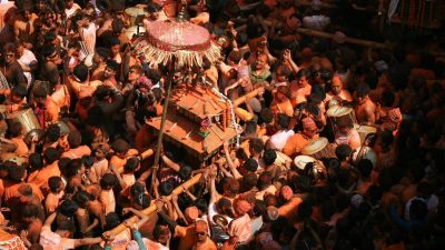 मध्यपुर थिमिमा सिन्दुर जात्राको रमझम