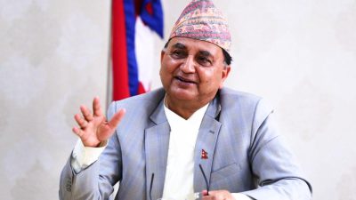 एमाले कार्यवाहक अध्यक्ष पोखरेल