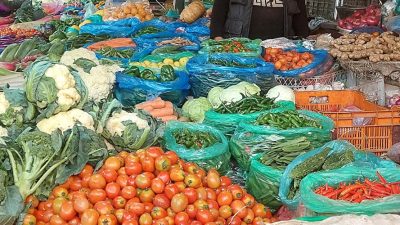 यस्तो छ आज सागसब्जी र फलफूलको मूल्य