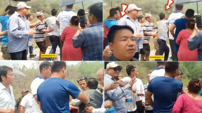 मेयर हर्क साम्पाङ्गकै नेतृत्वमा धरानका माओवादी नेता लिम्बूमाथि कुटपिट