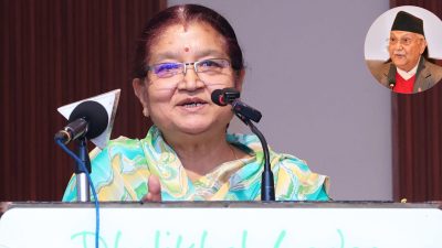 प्रधानमन्त्री पत्नी भन्छिन्- केपी सरको ज्ञानसामु मेरा दुई वटा डिग्री केही होइन