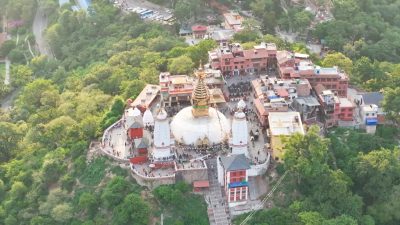 स्वयम्भूनाथको बिहानी दृश्य (तस्बिरहरू)