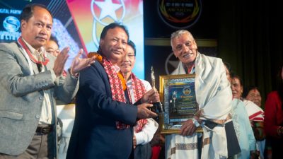 गायक तथा सङ्गीतकार रत्न बेहोसीलाई लाइफ टाइम एचिभमेन्ट अर्वाड